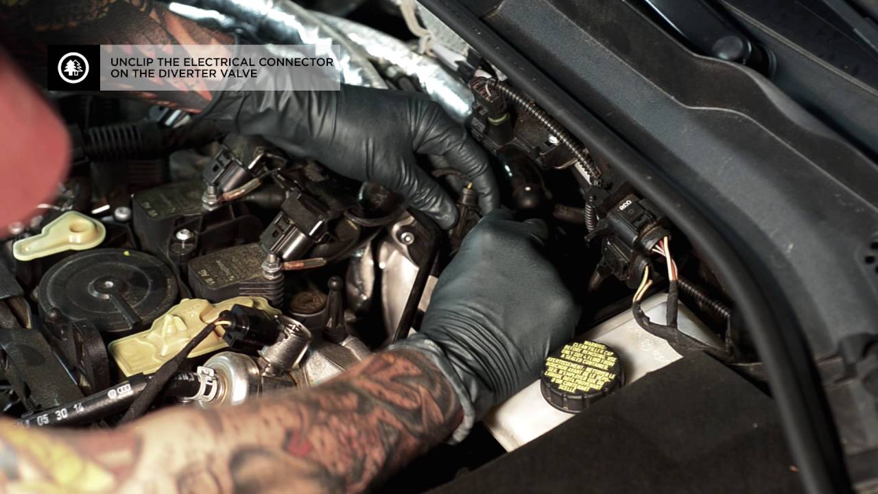 Pwrhaus MK7 / MQB 2.0T + 1.8T TSI 3rd Gen Diverter Valve Spacer Install