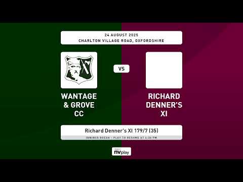 Wantage & Grove CC vs Appleton CC - Sunday - YouTube