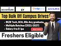 🔥Accenture, EY, EdgeVerve, Accuris hiring | 8 LPA | Any graduate | 2027–2021 Batch