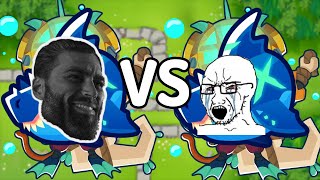 Chad Non Nerfed Megaladon VS. Weak Nerfed Megaladon (BEAST Handler)