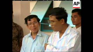 CAMBODIA: HUN SEN HOLDS PRESS CONFERENCE IN HOSPITAL