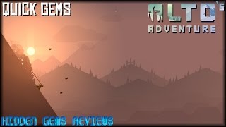 Quick Gems: Alto's Adventure, and How it Does Free-to-Play Right screenshot 1