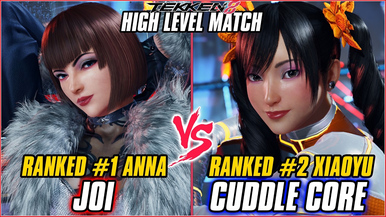 TEKKEN 8 ▰ JOI (#1 Ranked Anna) vs CUDDLE CORE (#2 Ranked Xiaoyu) ▰ TEKKEN 8 HIGH LEVEL GAMEPLAY