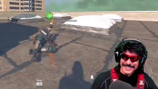 Doc Breaks Character Watching Timmy Helicopter Dismount #Shorts