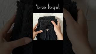 Macrame Backpack @NanaUkhanaMacrame