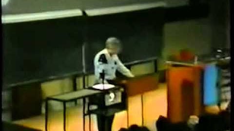 Feynman - The reason for antiparticles Part 1 of 7