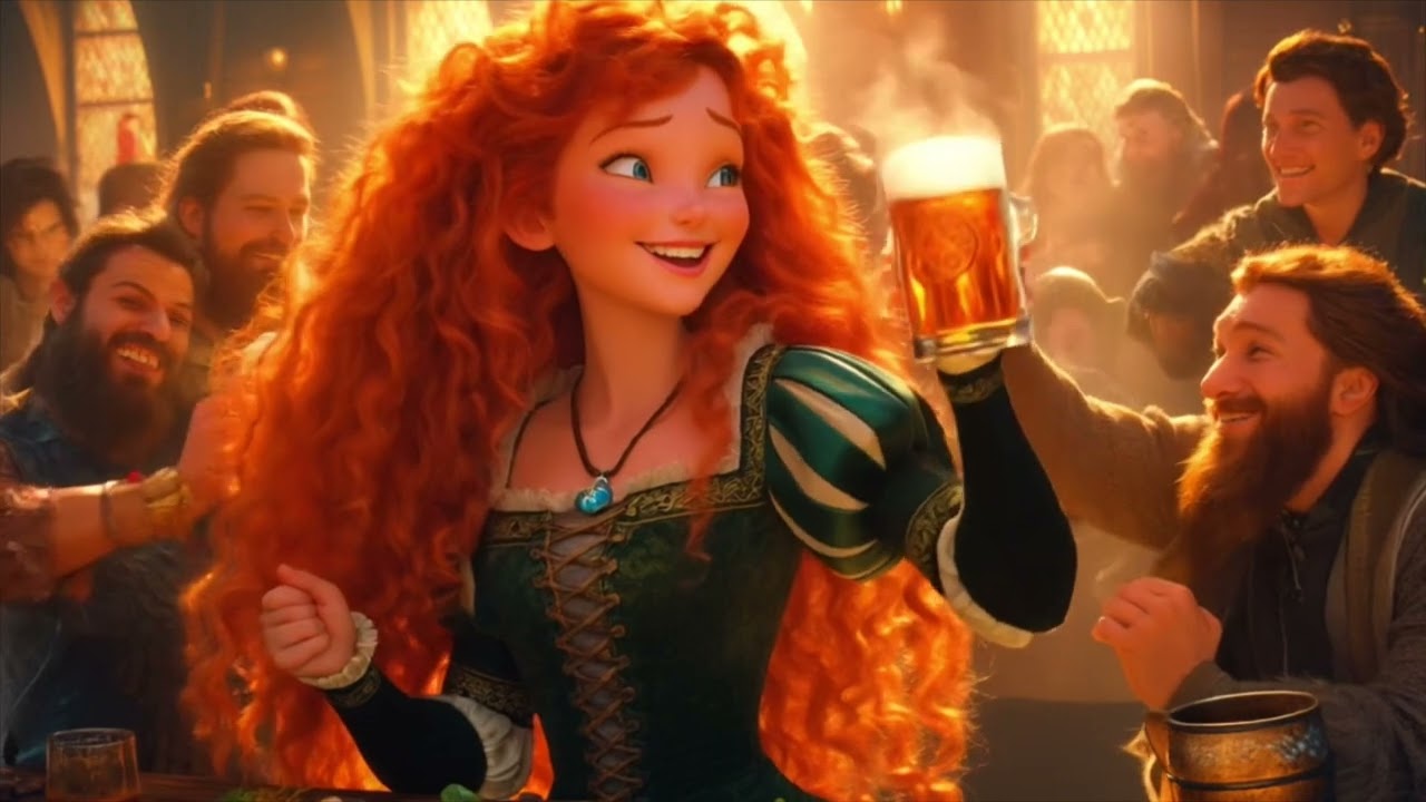 Disney’s Brave - Merida ft. Olaf Van Buuren - Catch Me If You Can - Princess Party Collection