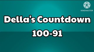 Della's Countdown 100-91