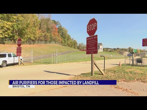 Bristol, TN officials announce air purifier program for those impacted by landfill odors