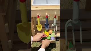 Mud Kitchen Setup & Play 🌿💧 | Real Water Fun for Little Explorers #outdoors #playkitchen