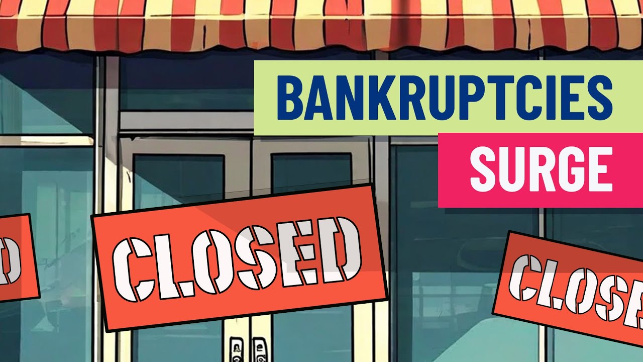Corporate bankruptcy surge signals trouble for the U.S. economy