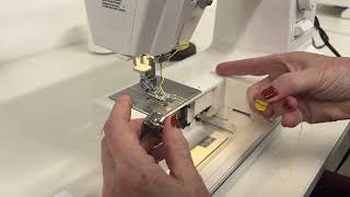 Janome HD1000 Threading