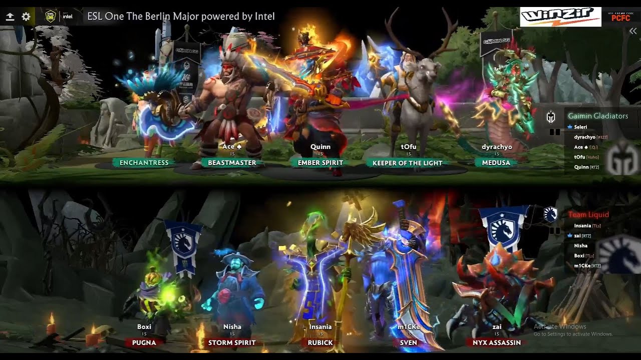 ESL One Berlin Major 2023 | Group Stage | Team Liquid vs Gaimin Gladiators - Game 1