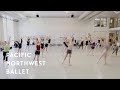 Swan lake  act ii corps de ballet rehearsal pacific northwest ballet
