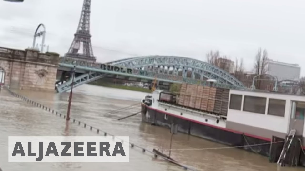 🇫🇷 Paris flood alert as River Seine bursts its banks
