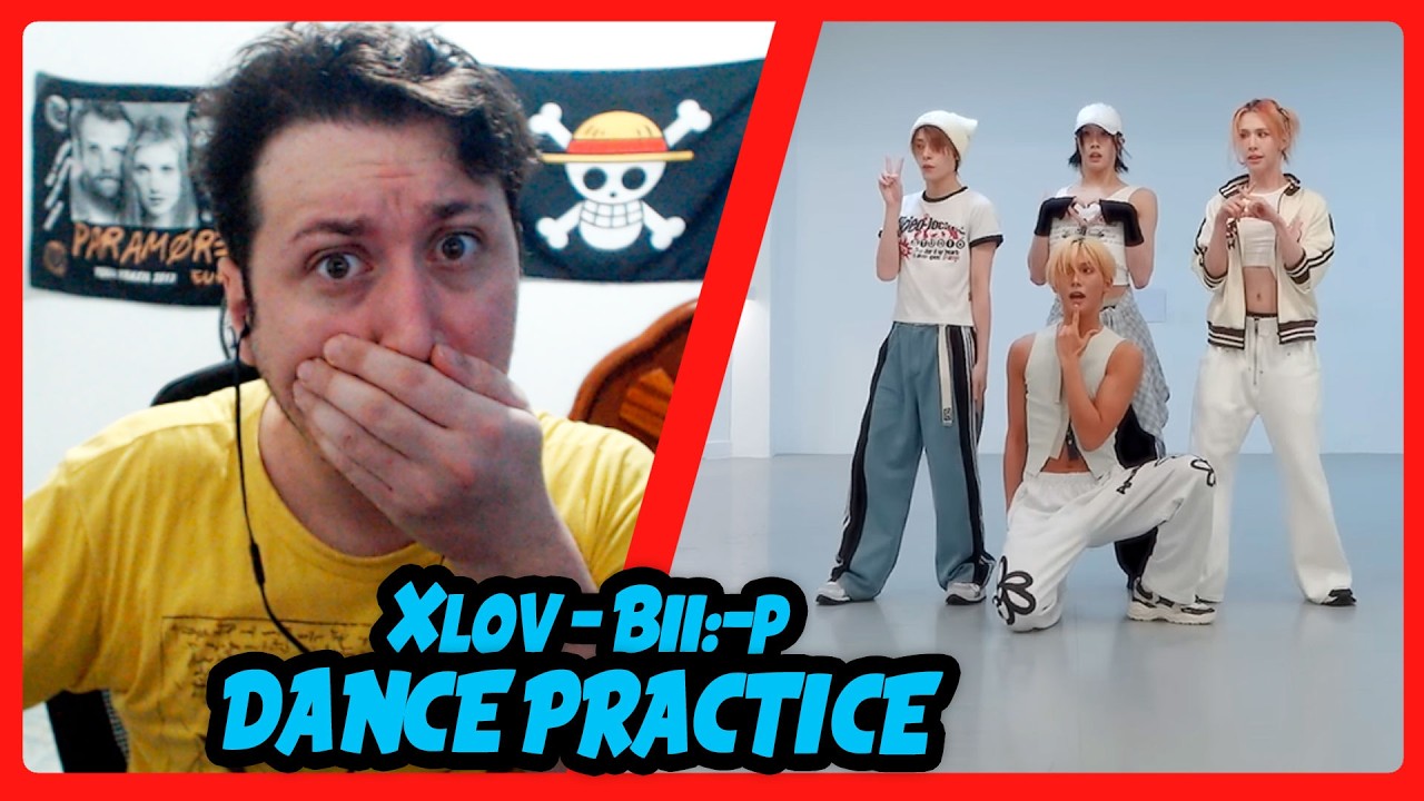 XLOV 엑스러브 ‘Biii:-P’ Dance Practice | REACT DO MORENO