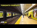 Toronto Subway Ride on Christmas Day From Dundas to Bloor-Yonge 2020