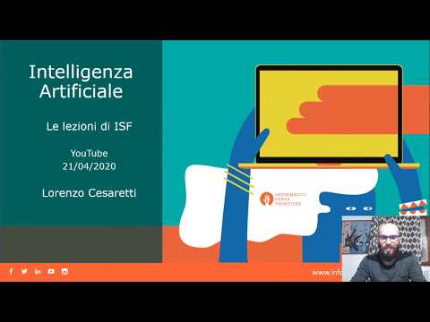 Le lezioni di ISF - Reti Neurali e applicazioni dell’AI