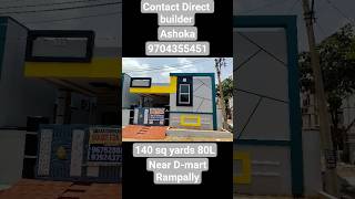 House for sale in rampally | near D-mart #shorts #houseforsaleinrampallyhyderabad  #home