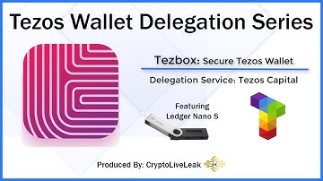 Tezos Wallet Delegation Series | Tezbox: Secure Tezos Wallet linked with Ledger Nano S