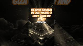 The secret hidden void inside the Great Pyramid of Giza😳#pyramid #gizapyramid #egypt