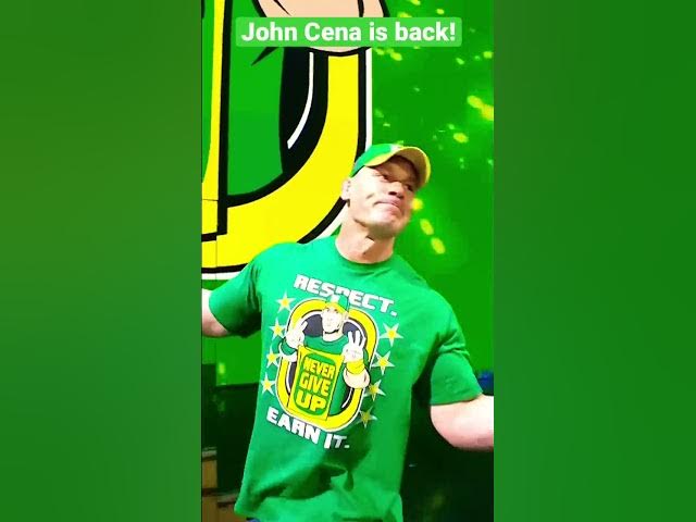 John Cena returns at Money in the Bank #Short