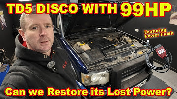 Td5 Discovery with only 99HP - Using the Dyno for Fault Finding