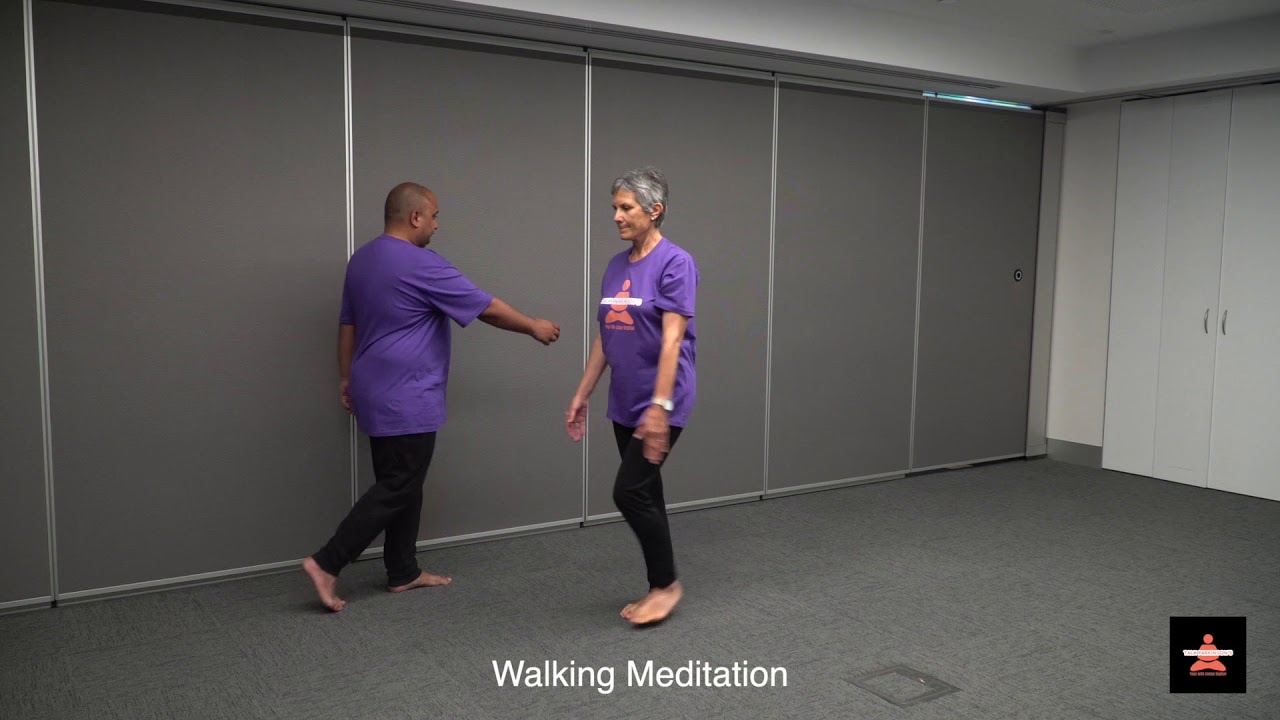 Yoga for Parkinson's Disease Walking Meditation to improve walking