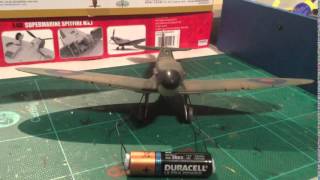 Tamiya 1/48 Mk.I Spitfire prop test