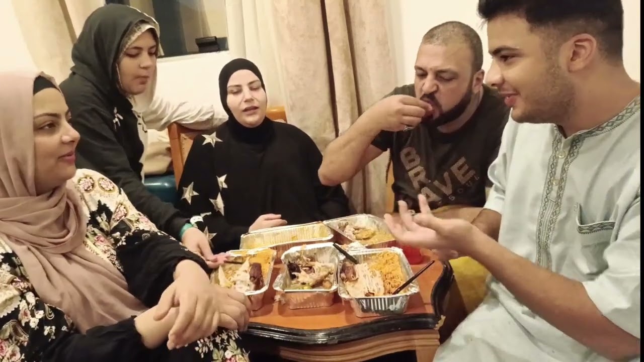 وليمه محشي ورق العنب السعودي