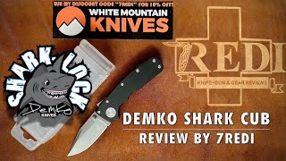 Demko Knives AD20.5 Shark Cub - The Perfect Shark Lock EDC!