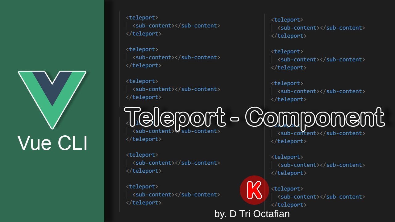 Teleport - Component pada Vue CLI - YouTube