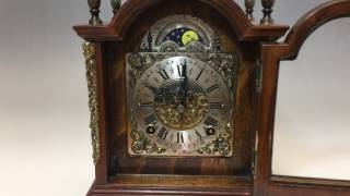 Warmink WUBA ワルミンク 置時計 時打ち ゼンマイ式 Wベル 年代物