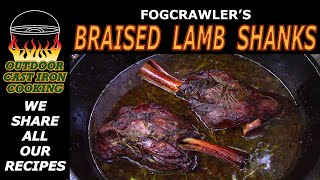 Fogcrawlers Braised Lamb Shanks