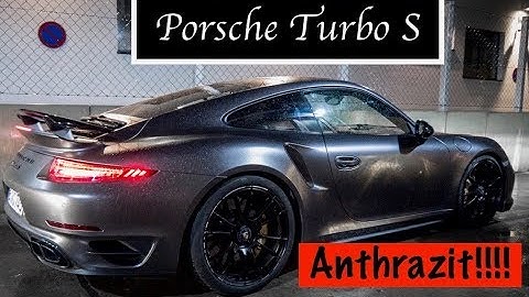 Porsche Turbo S in Anthrazit , brutaler gehts nicht !!!