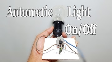 DIY Simple Automatic Light On/Off Circuit 220 volt with Triac BT136
