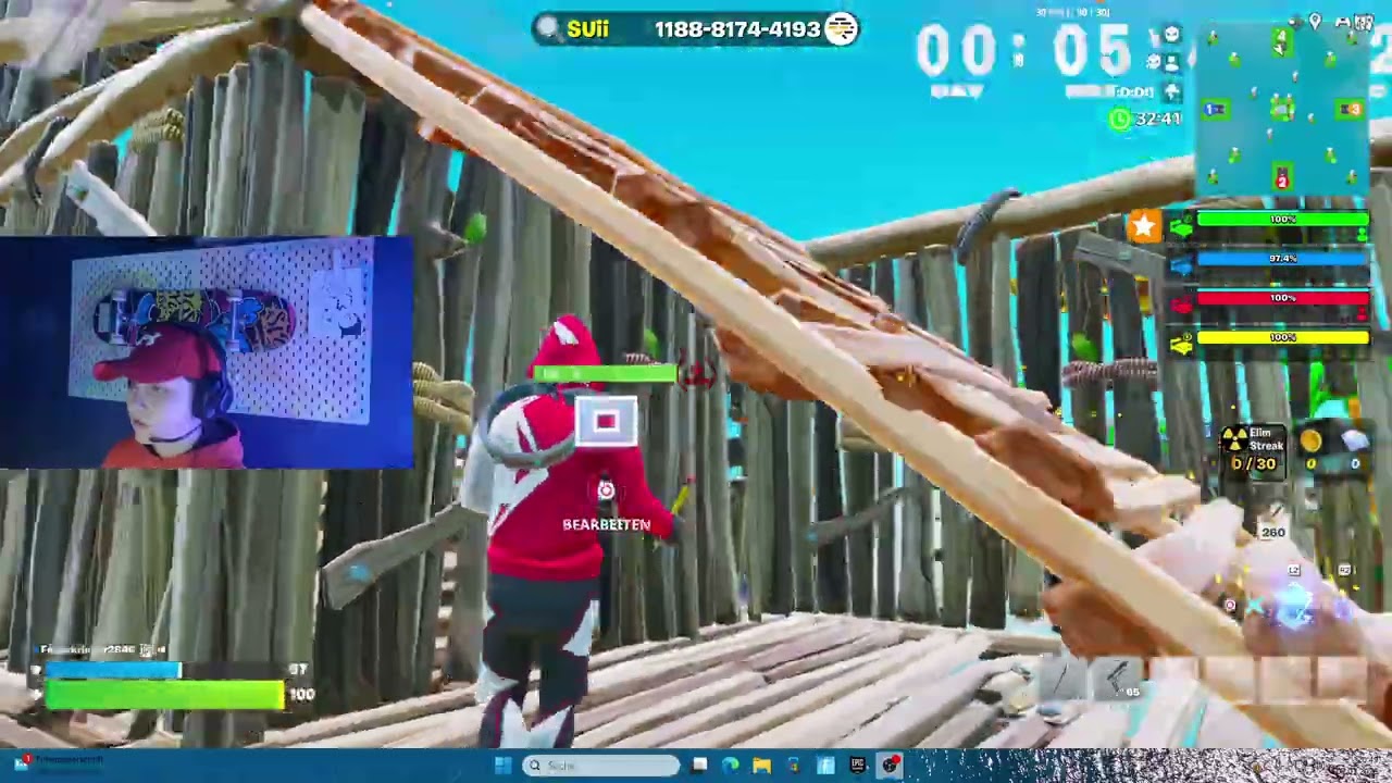 Bedwars mit Alexandersen Gaming FORTNITE!!!