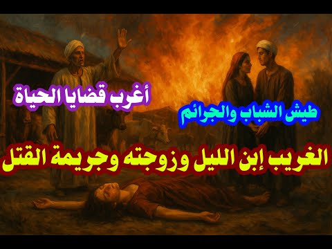 اغرب قضايا الحياة حل لغز الغريب ابن الليل وخلافه مع زوجته الراقصة ومن شاركه في جريمة القتل 