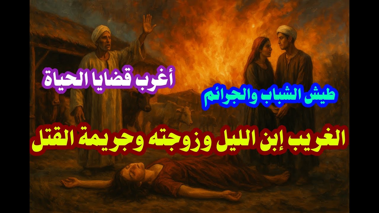 اغرب قضايا الحياة حل لغز الغريب ابن الليل وخلافه مع زوجته الراقصة ومن شاركه في جريمة القتل