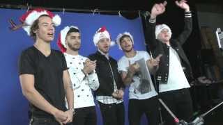 One Direction Text Santa 2013 Behind The Scenes