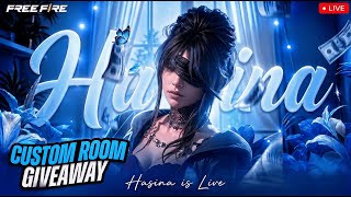 🔴FREE FIRE LIVE GIVEAWAY CUSTOM ROOM | FF LIVE DIAMOND GIVEAWAY |#lokeshgamer #gyanGaming