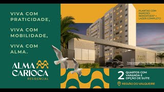 Alma Carioca Vila Valqueire Apartamentos de 2 quartos com opções de: suíte e quintal privativo