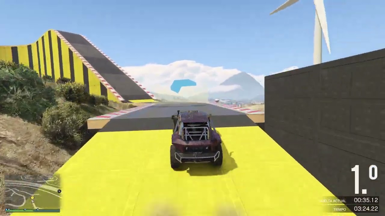 Race with friends again.