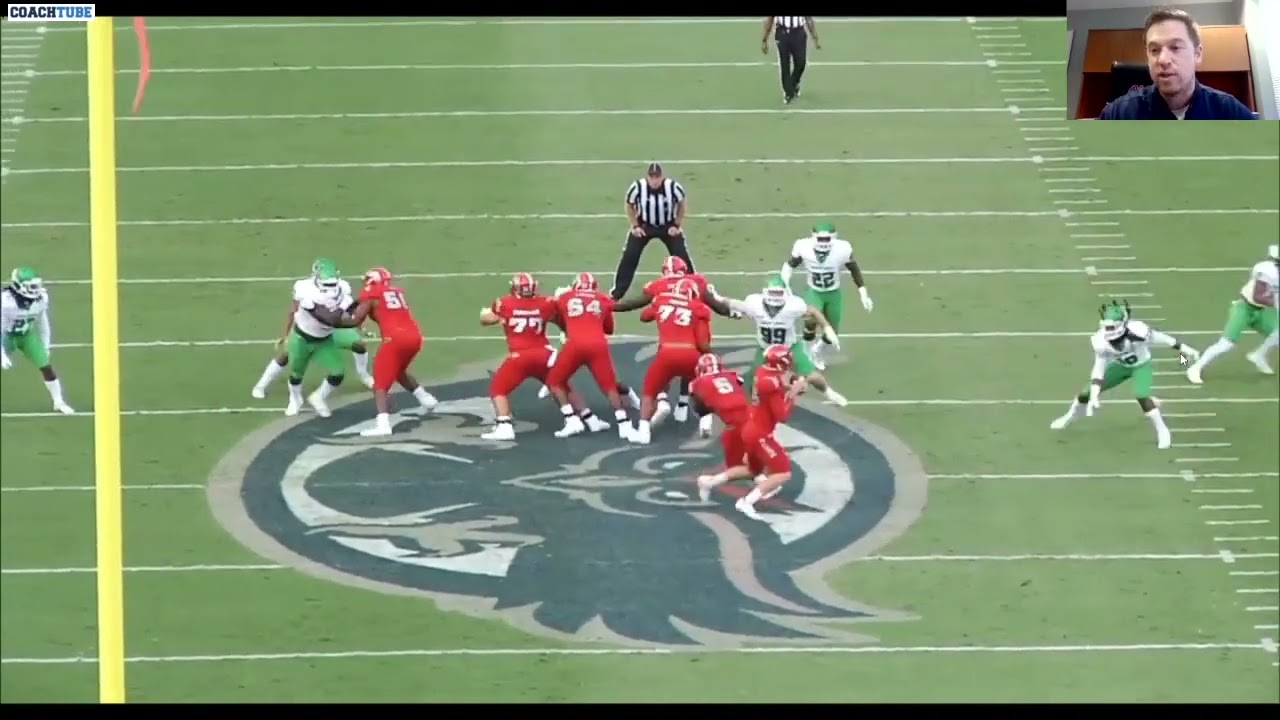 Ole Miss Co-OC Charlie Weis - B Level RPOs (Same Side Y Flat)