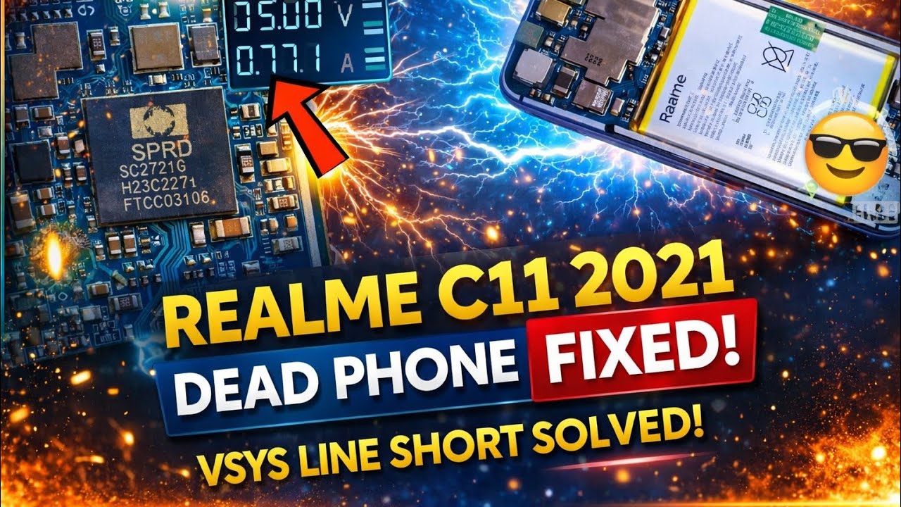 Решение проблемы с неисправным Realme C11 2021