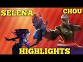 Selena and chou highlights