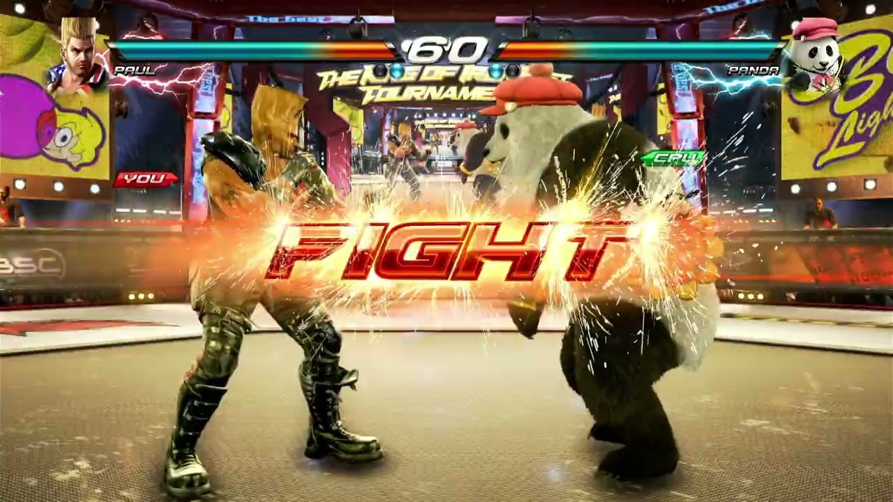 Tekken 7 | Paul vs Panda | Power Punches vs Wild Strength | Epic Battle