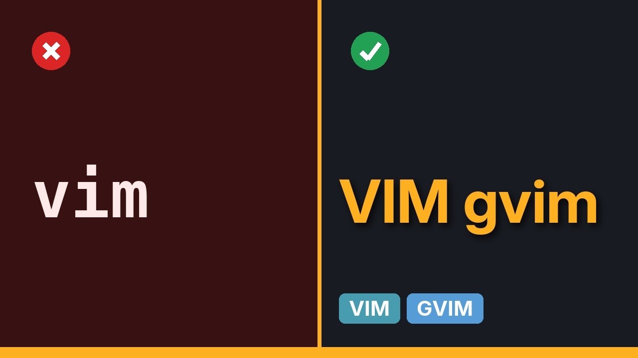 Visual mode on Windows GVIM not working as expected - YouTube