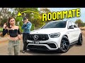 Surprising My Roommate With Her DREAM CAR - MERCEDES AMG GLC63S *RIDICULOUSLY LOUD*