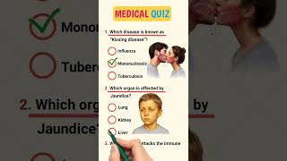 Medical 🏥 quiz || Quiz Part 363